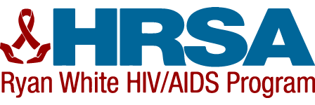Logo for the HRSA Ryan White HIV/AIDS Program